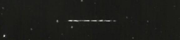 Unprocessed fireball image