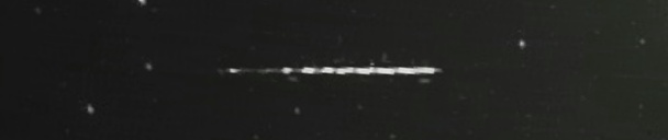Unprocessed fireball image