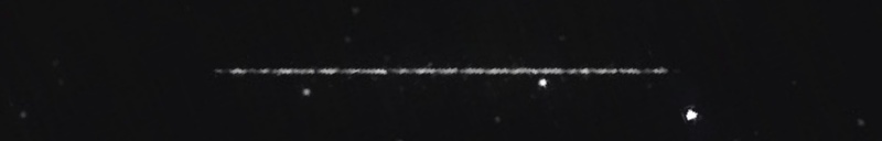 Unprocessed fireball image
