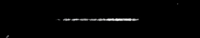Processed fireball image