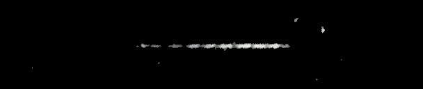 Processed fireball image