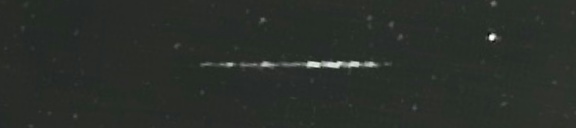 Unprocessed fireball image