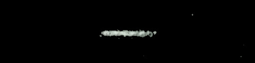 Processed fireball image