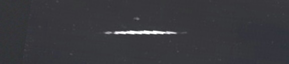 Unprocessed fireball image