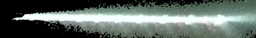 Processed fireball image