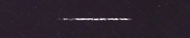 Unprocessed fireball image