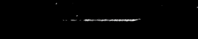 Processed fireball image