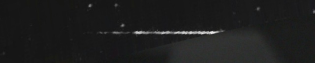 Unprocessed fireball image