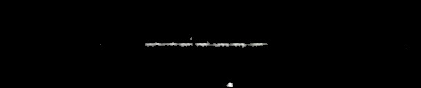 Processed fireball image