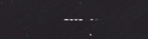 Unprocessed fireball image