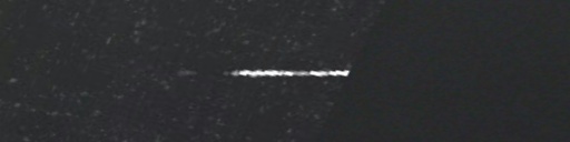 Unprocessed fireball image