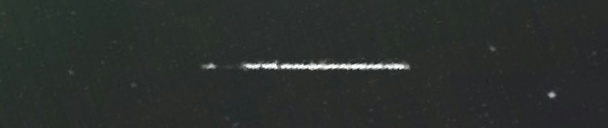 Unprocessed fireball image
