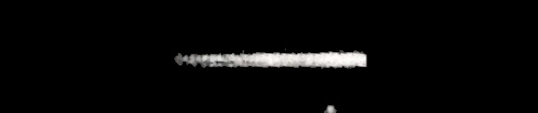 Processed fireball image