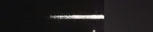 Unprocessed fireball image