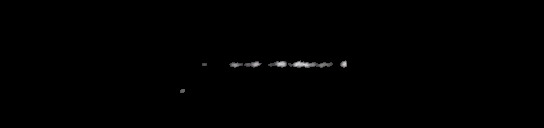 Processed fireball image