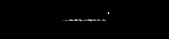 Processed fireball image
