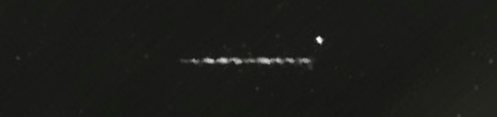 Unprocessed fireball image