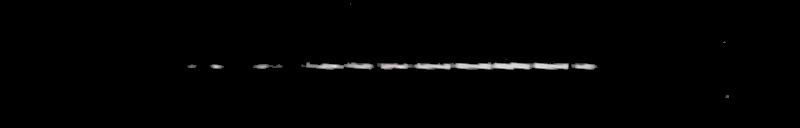 Processed fireball image