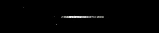 Processed fireball image