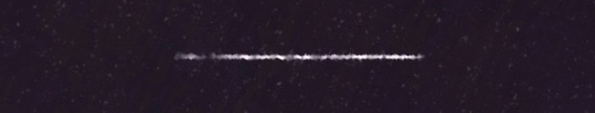 Unprocessed fireball image