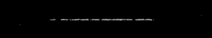 Processed fireball image