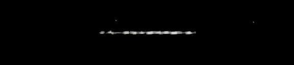 Processed fireball image