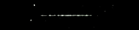Processed fireball image