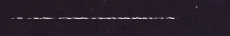 Unprocessed fireball image