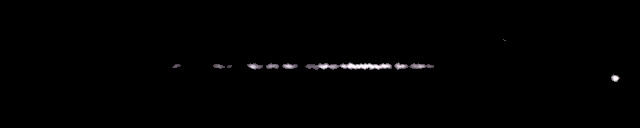 Processed fireball image