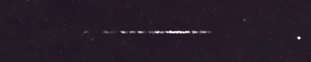 Unprocessed fireball image