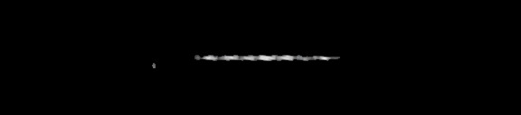 Processed fireball image