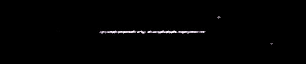 Processed fireball image