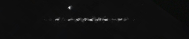 Unprocessed fireball image