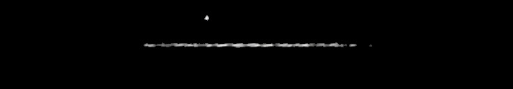 Processed fireball image