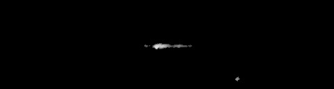 Processed fireball image