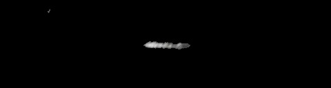 Processed fireball image