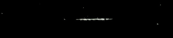 Processed fireball image