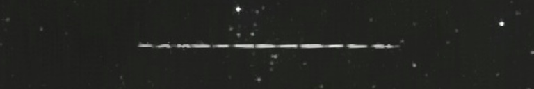 Unprocessed fireball image