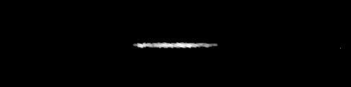 Processed fireball image
