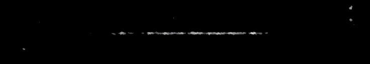 Processed fireball image