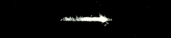 Processed fireball image