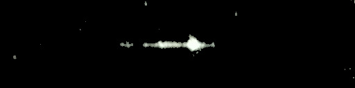 Processed fireball image