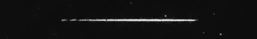 Unprocessed fireball image