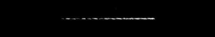 Processed fireball image