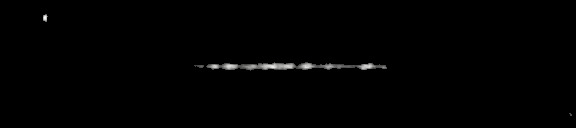 Processed fireball image