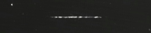 Unprocessed fireball image