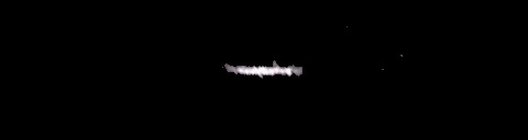 Processed fireball image