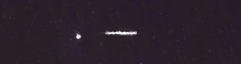 Unprocessed fireball image