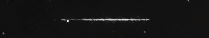 Unprocessed fireball image