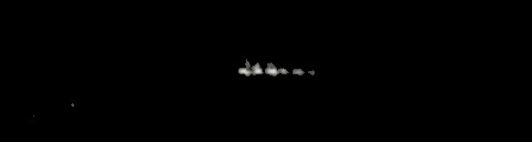 Processed fireball image